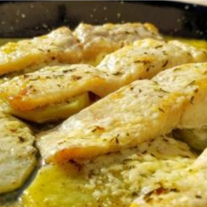Oven-Baked Perch Fillet