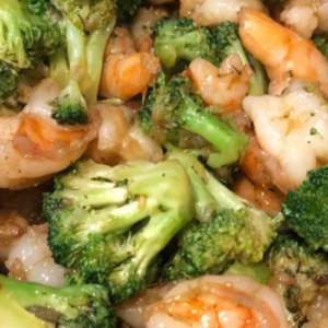 TERIYAKI SHRIMP BROCCOLI STIR FRY (READY IN 30 MINS)