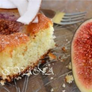 Fig Cake with Coconut