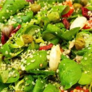Healthy Hemp Seed Salad