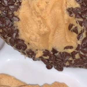 REESE’S PEANUT BUTTER CREAM CHEESE BALL