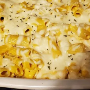 CHEESY CHICKEN RIGATONI