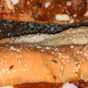 THE BOMB ITALIAN SAUSAGE SANDWICH