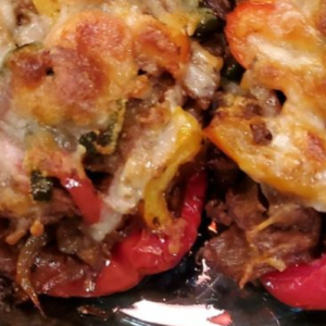 CHEESESTEAK STUFFED PEPPERS