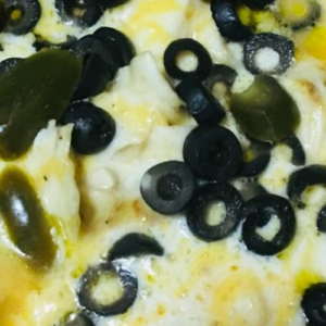 SLOW COOKER CHICKEN ENCHILADA CASSEROLE