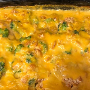 BROCCOLI CHEDDAR CHICKEN (CRACKER BARREL COPYCAT)