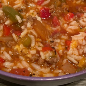 STUFFED PEPPER SOUP
