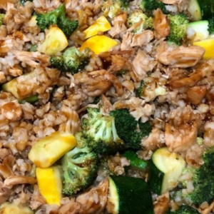 TERIYAKI CHICKEN AND RICE CASSEROLE