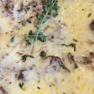 STUFFED MUSHROOM CASSEROLE