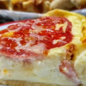 Quiche with Bacon and Tomatoes