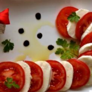 Christmas Caprese Salad