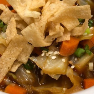 EGG ROLL SOUP