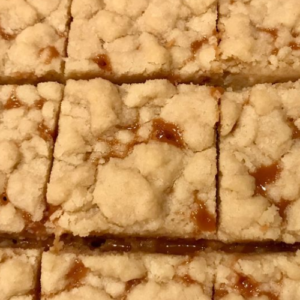 SALTED CARAMEL BUTTER BARS: EASY RECIPE TO MAKE