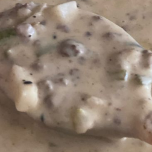 CHEESEBURGER SOUP FROM TASTE OF HOME