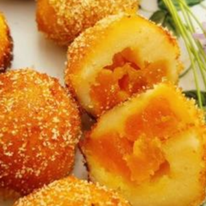 Potato-Apricot Dumplings