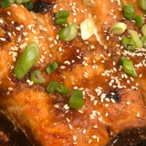 BAKED TERIYAKI SALMON