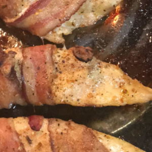 SWEET & SPICY BACON CHICKEN