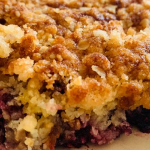 OLD FASHIONED CHERRY CRISP