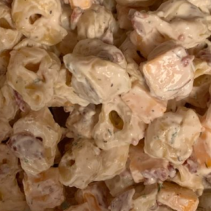 CHEDDAR BACON RANCH TORTELLINI SALAD
