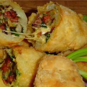 Breaded potatoes stuffed with ham and cheese – a special step-by-step recipe