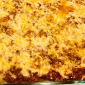 EASY BAKED ZITI CASSEROLE