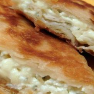 Moldavian pies with cheese and greens