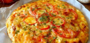 The most unusual pizza I have ever tasted! It is extremely easy to prepare and very tasty!