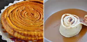 Scotch Spiral Cake – a fabulous dessert with a caramel crust!