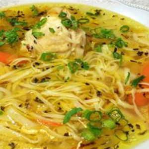 Homemade chicken noodle soup – look how easy it is to make!