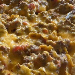 WALKING TACO CASSEROLE
