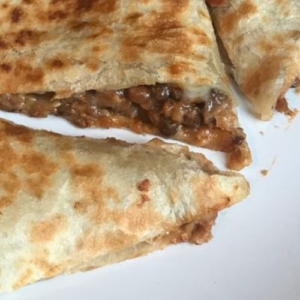 QUICK AND EASY LENTIL QUESADILLAS