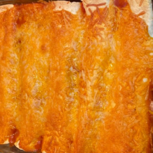 CHICKEN ENCHILADAS WITH HOMEMADE ENCHILADA SAUCE