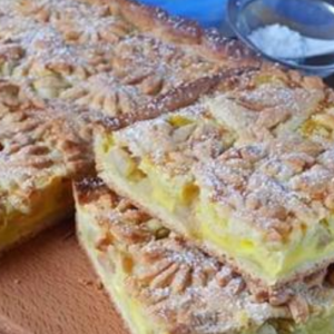 Apple shortcrust pastry. A tender dessert with an exceptional taste!