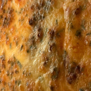 WHITE CHEDDAR AND BACON QUICHE