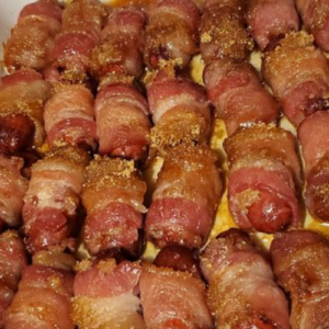 LITTLE SMOKIES WRAPPED IN BACON