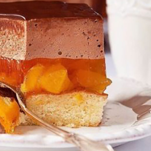 A unique recipe. “Delice” cake – a very fine delicacy in 3 layers!