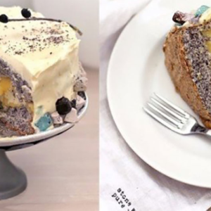 Cake with poppy seeds, orange cream and mascarpone – a dessert with divine taste!