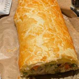 CHICKEN POT PIE STROMBOLI RECIPE