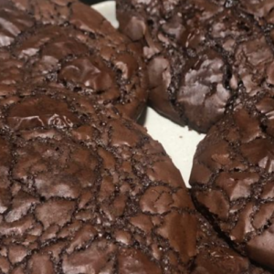 FUDGY CHOCOLATE COOKIES