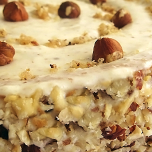 Simple Walnut Cake – the most delicious and good-looking dessert with walnuts!