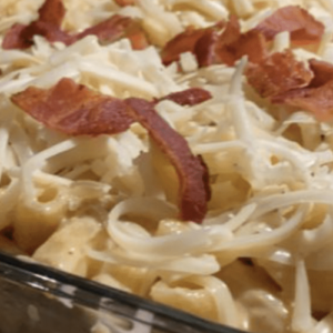 CHICKEN RANCH PASTA BAKE