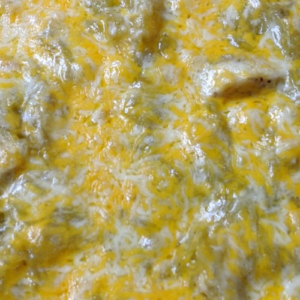 GREEN CHILI ENCHILADA SPAGHETTI SQUASH CASSEROLE