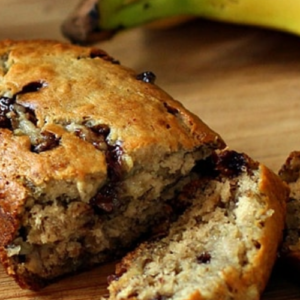 Banana and chocolate cake