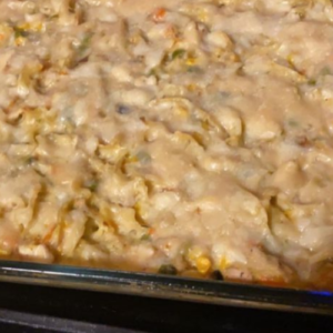 The Creamiest Chicken Noodle Casserole Recipe