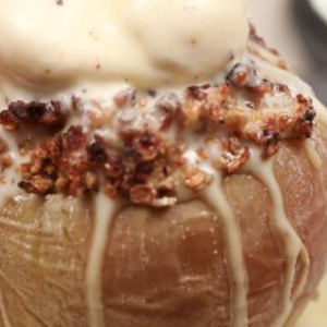 Slow Cooker Cinnamon Oat Stuffed Apples Recipe