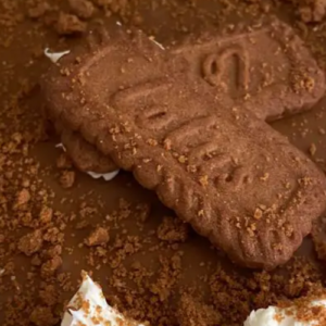 NO BAKE BISCOFF CHEESECAKE