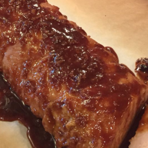 TERIYAKI PORK TENDERLOIN WITH MAPLE-GINGER GLAZE