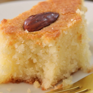 Basbousa Recipe (Semolina Cake)