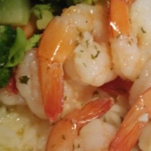 GARLIC BUTTER SHRIMP SCAMPI