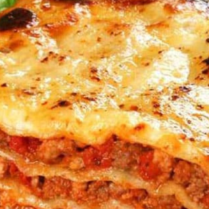 Light Bolognese Lasagna